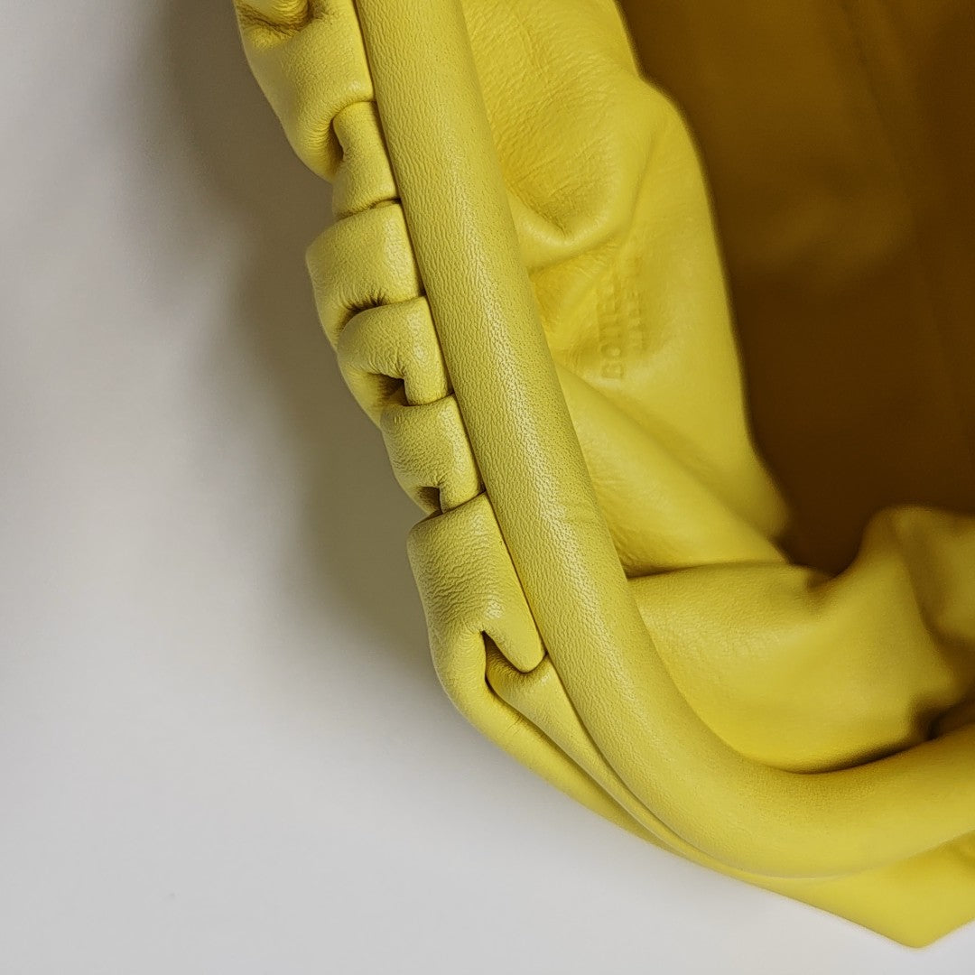 The Pouch Mini Calfskin Yellow