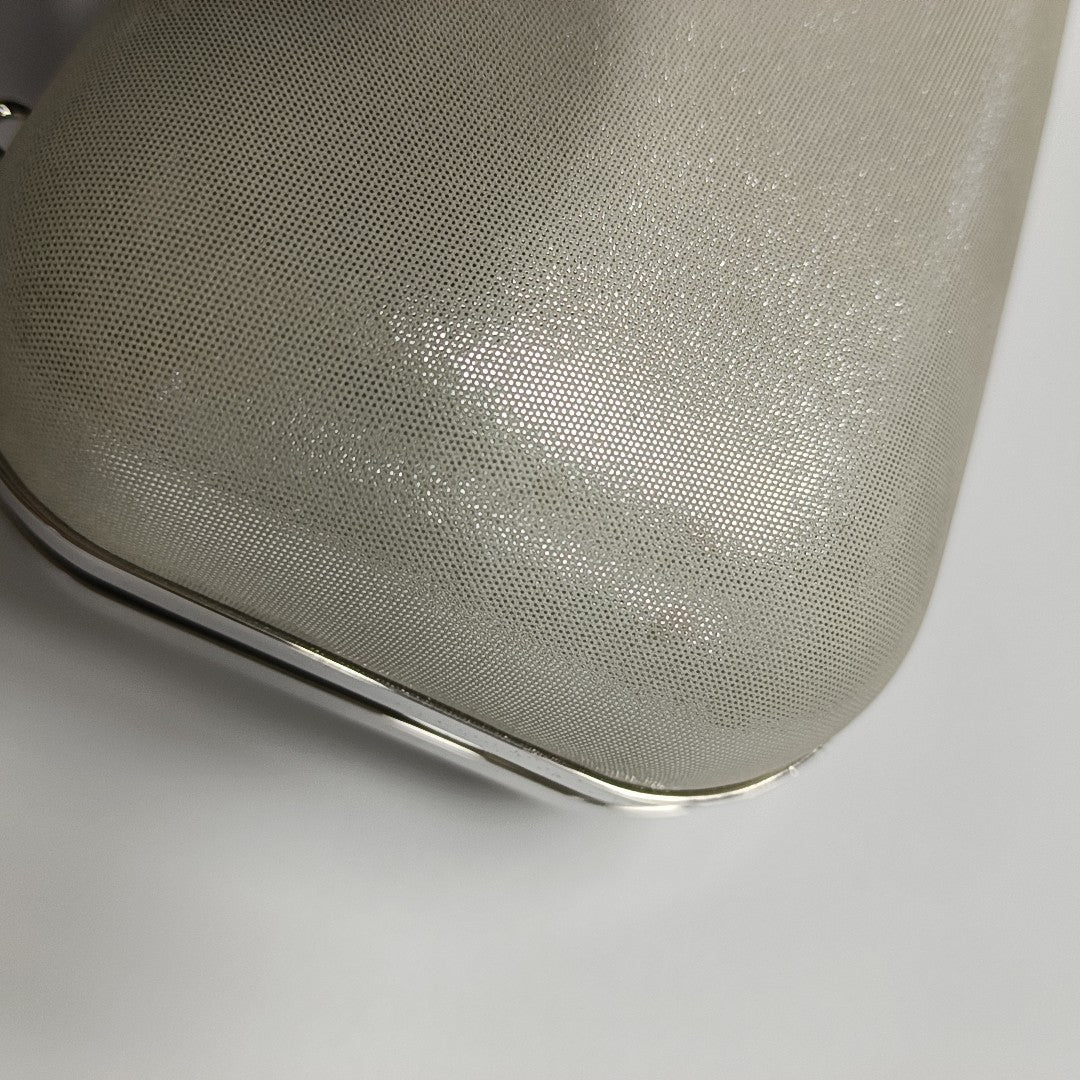 Special Material Shoulder Bag Beige