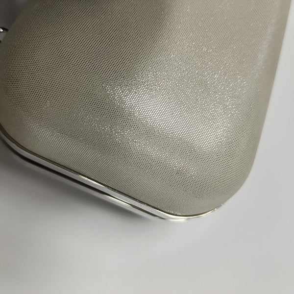 Special Material Shoulder Bag Beige