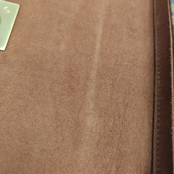LOCKY BB Monogram Coated Canvas Brown
