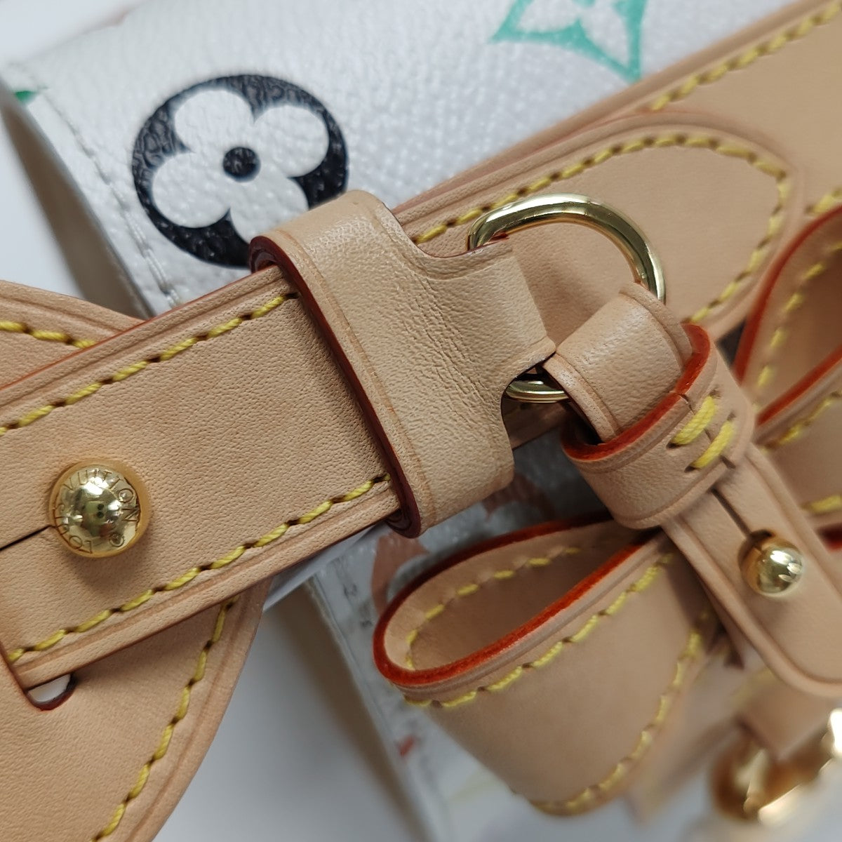 LV × TM ALL IN BB Monogram Coated Canvas White