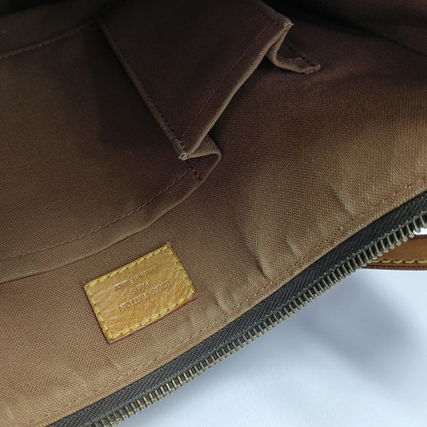 TULUM GM Monogram Coated Canvas Brown