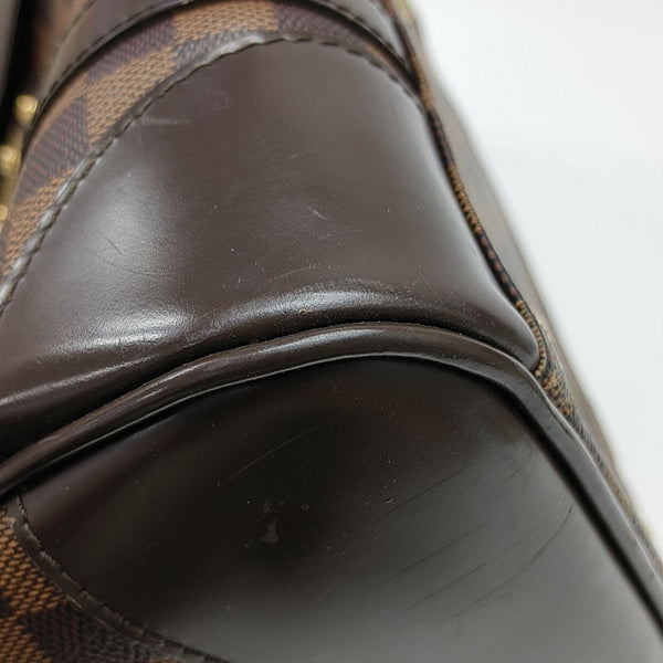 BERKELEY Damier Ebene Coated Canvas Brown