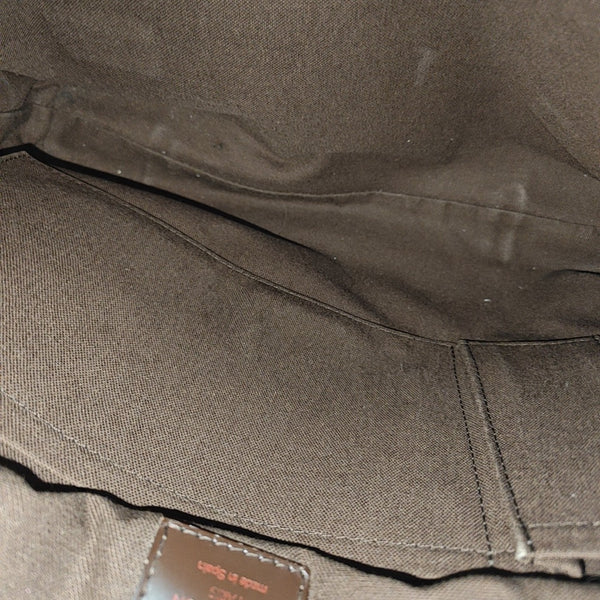 BROOKLYN Damier Ebene Coated Canvas Brown
