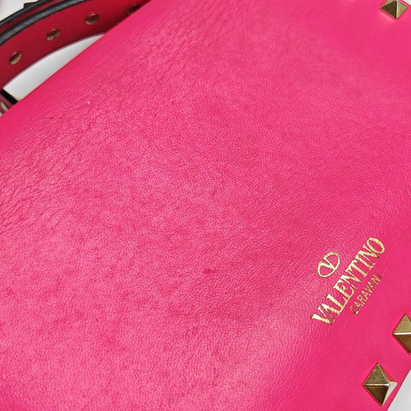 Calfskin Shoulder Bag Red