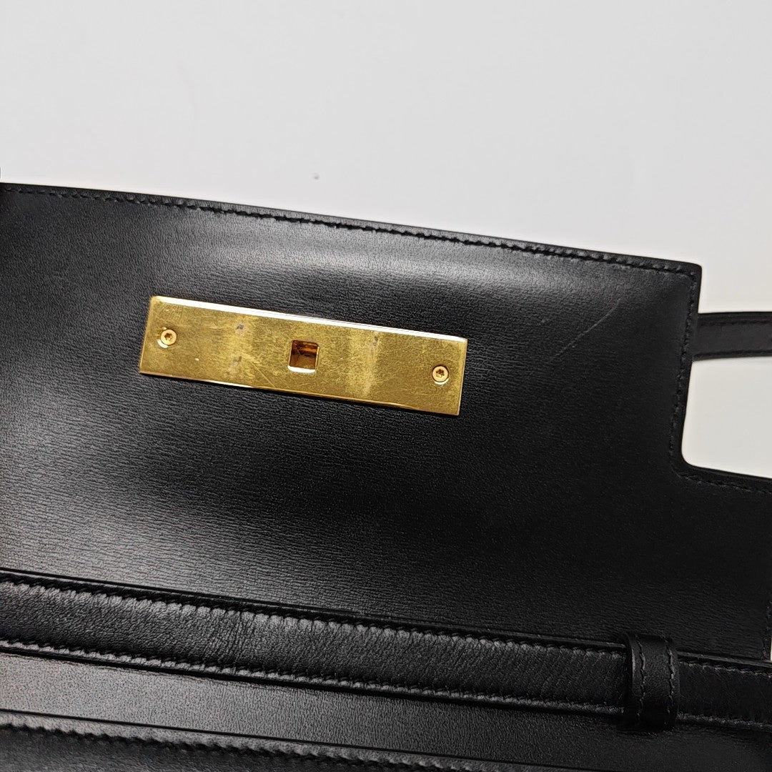 MANHATTAN Small Calfskin Black