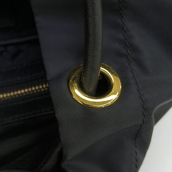The Rucksack Medium Nylon Black