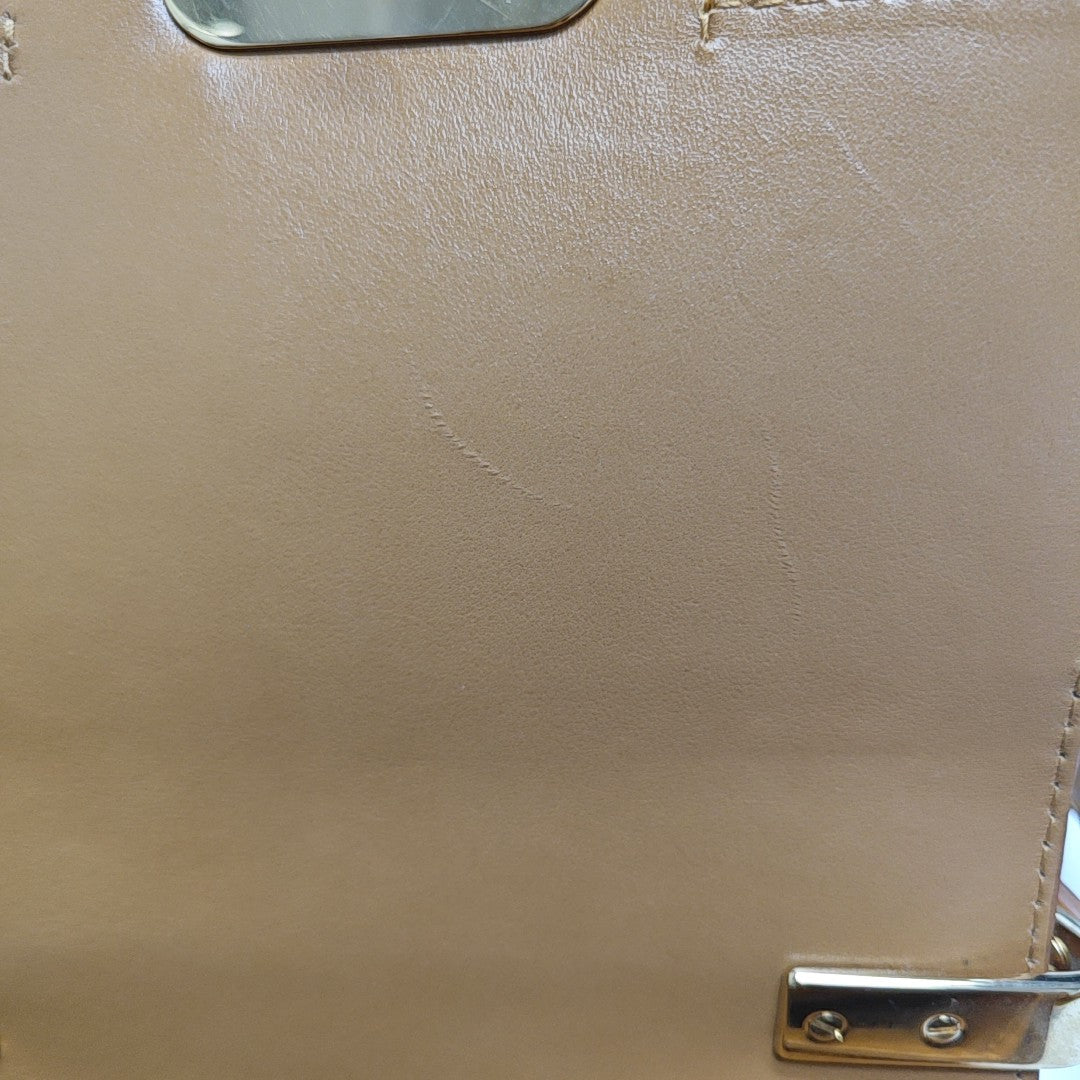 Chloé C Mini Calfskin Brown