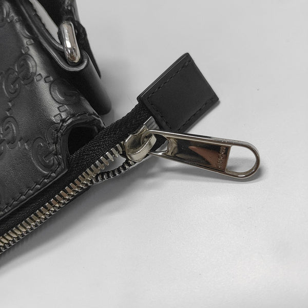 Signature Monogram Calfskin Black
