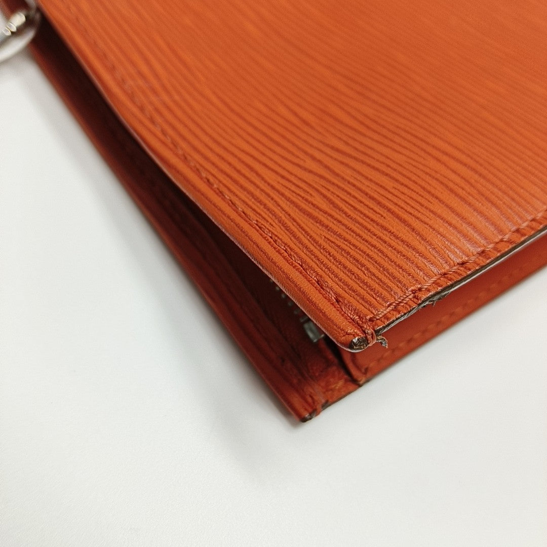 TOILET POCKET 26 Epi Orange