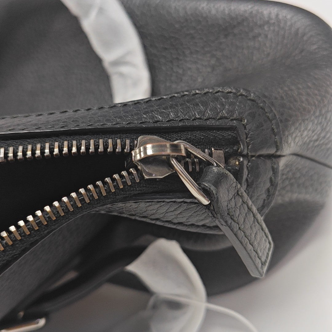 Microguccissima Calfskin Black