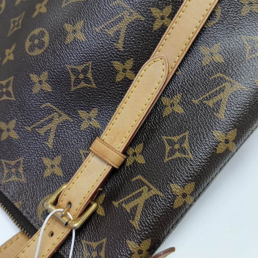 TUILERIES Monogram Coated Canvas Brown