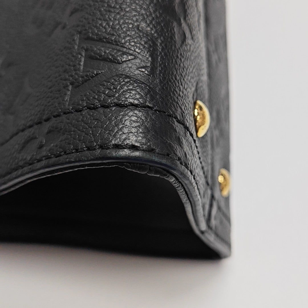 SULLY PM Monogram Calfskin Black