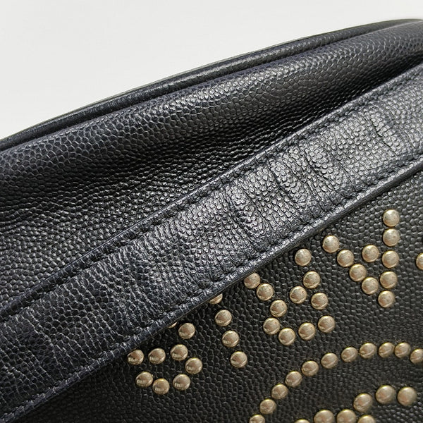 DEAUVILLE Small Grained Calfskin Black