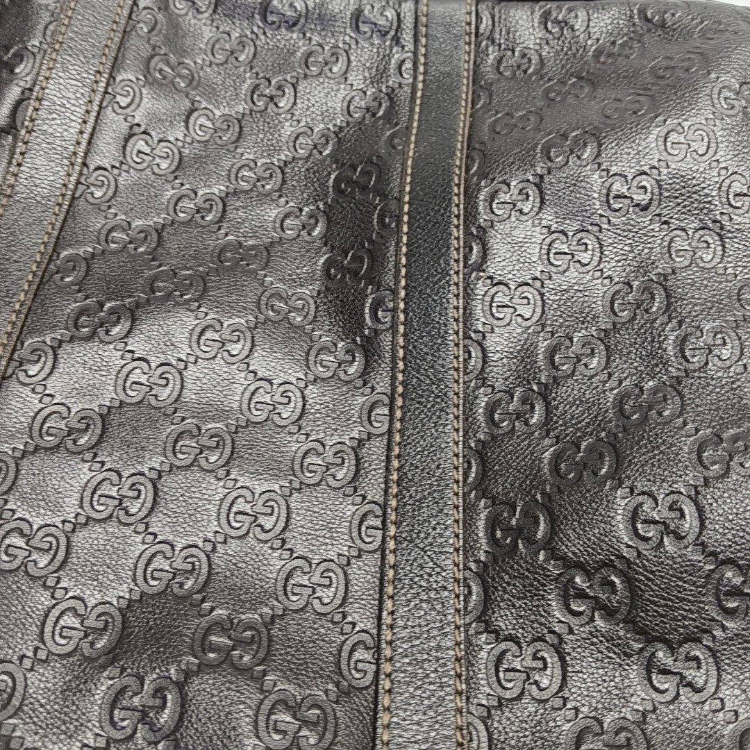 Signature Monogram Calfskin Brown