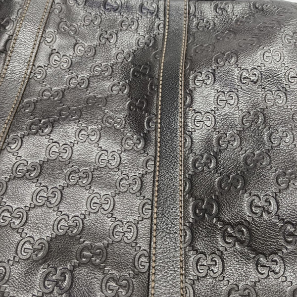 Signature Monogram Calfskin Brown