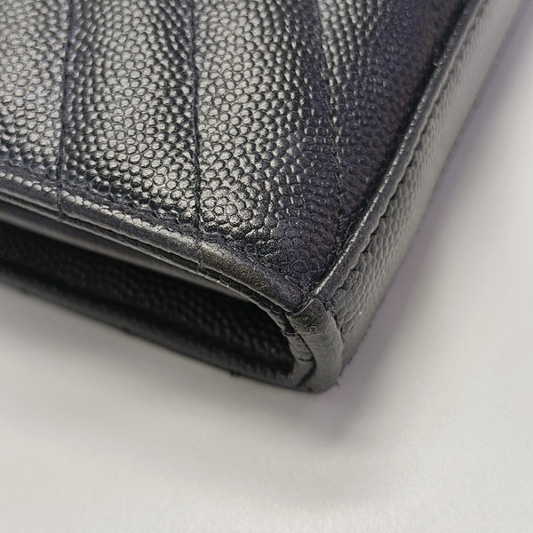 MONOGRAM Medium Chevron Calfskin Black