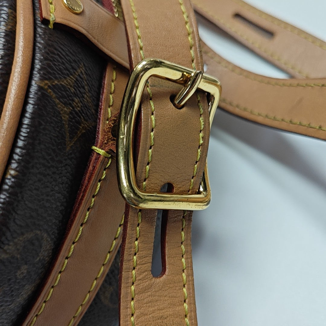 BOITE CHAPEAU PM Monogram Coated Canvas Brown