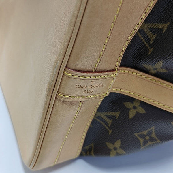 NOÉ GM Monogram Coated Canvas Brown