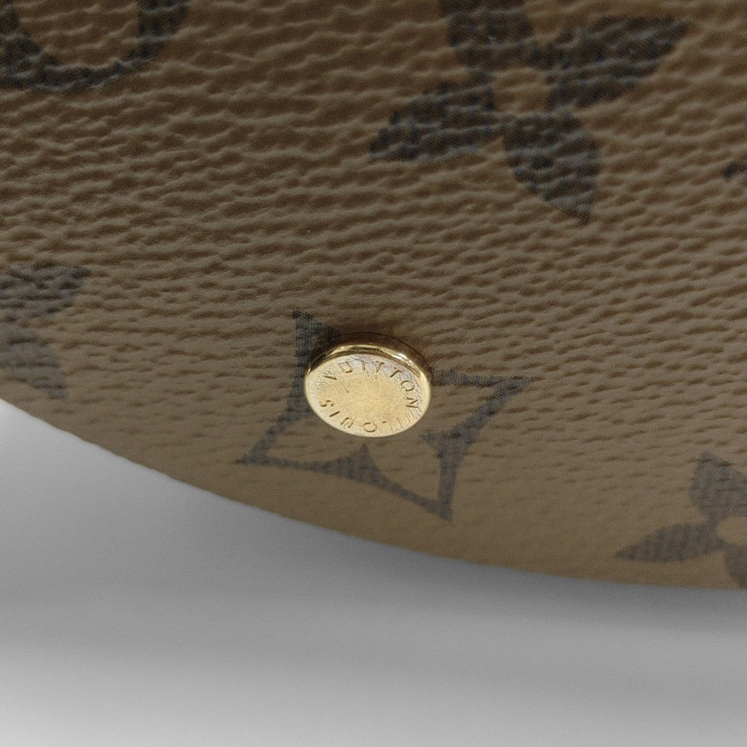 CANNES PM Monogram Coated Canvas Brown