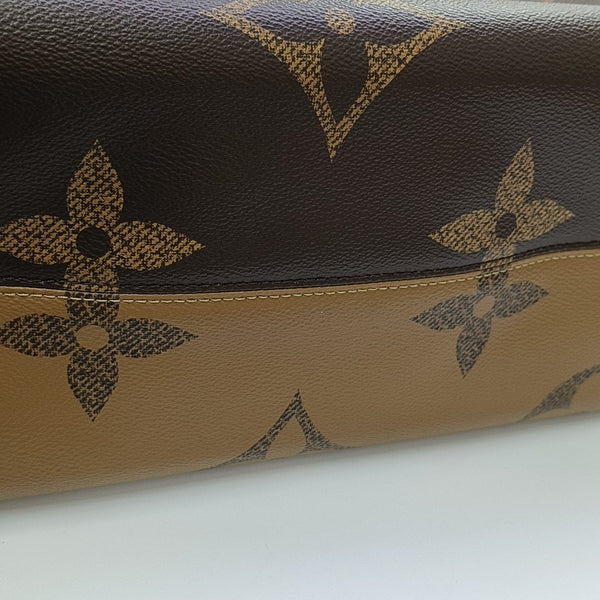 ONTHEGO GM Monogram Coated Canvas Brown