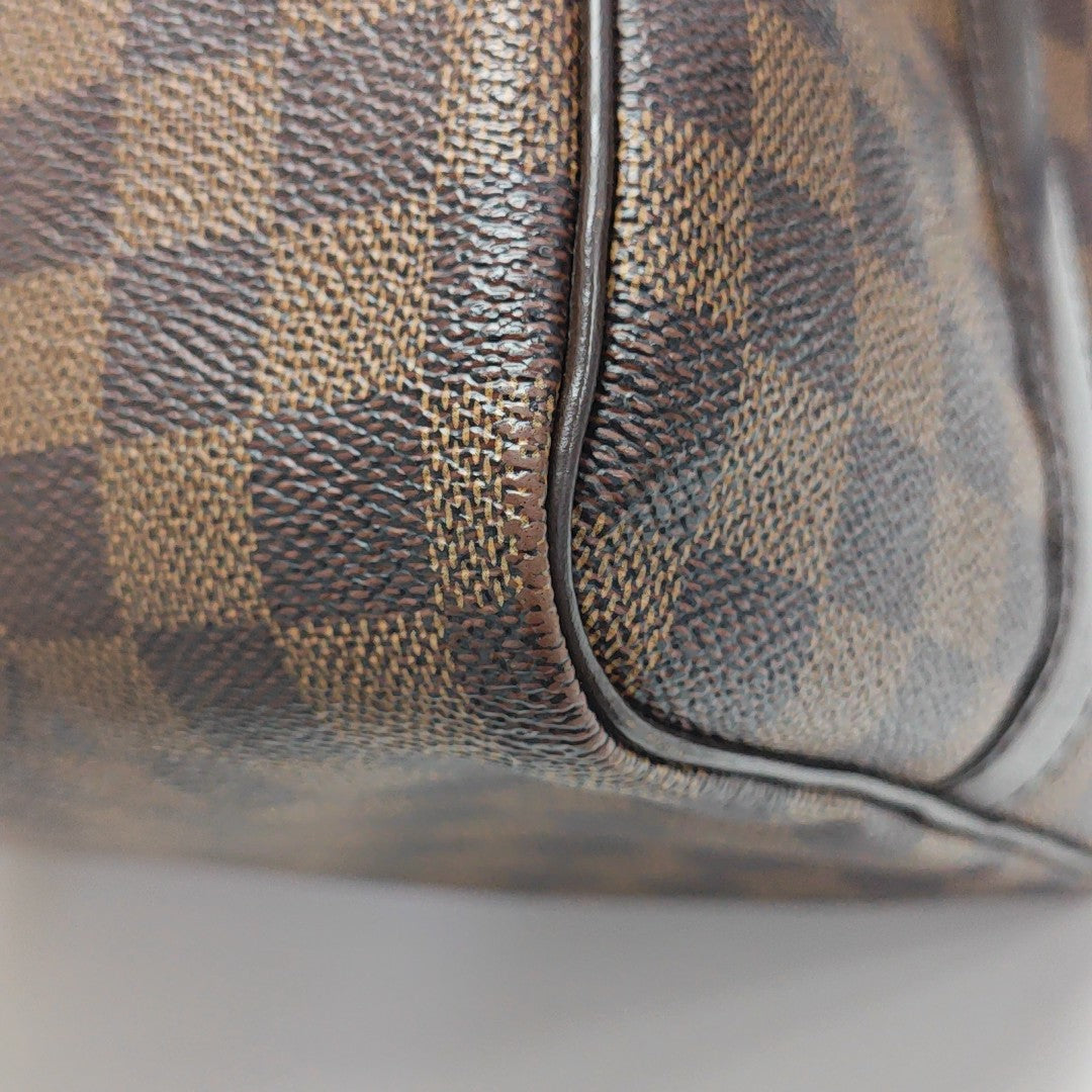 SPEEDY 30 Damier Ebene Coated Canvas Brown