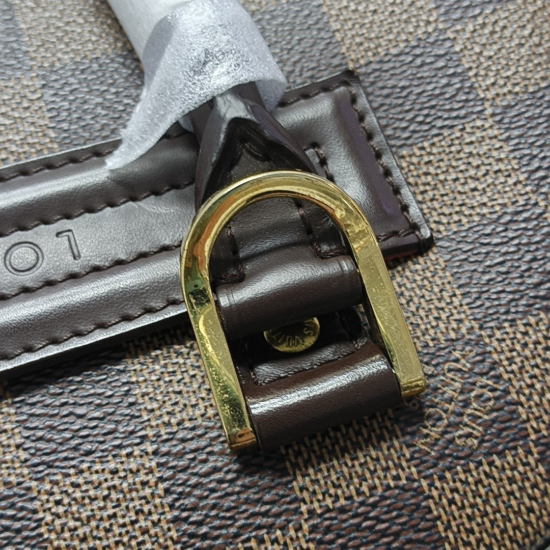 NOLITA Damier Ebene Coated Canvas Brown