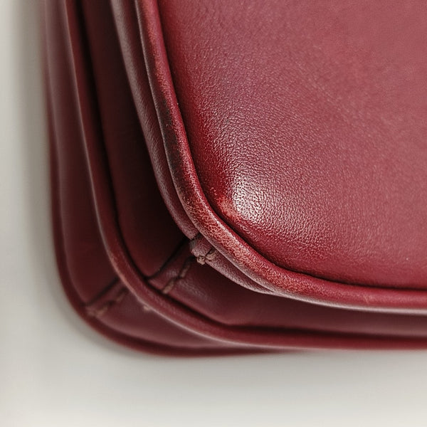 Calfskin Crossbody Bag Red