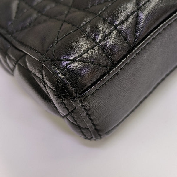 Lady D-Joy Medium Cannage Lambskin Black