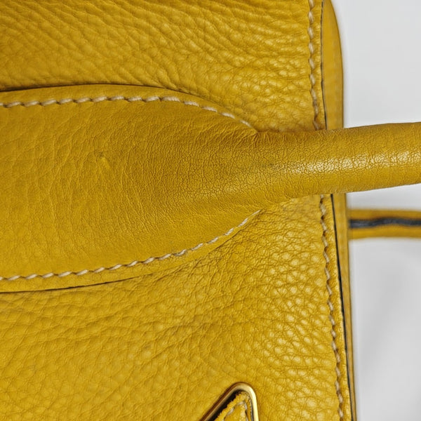 Double Calfskin Yellow