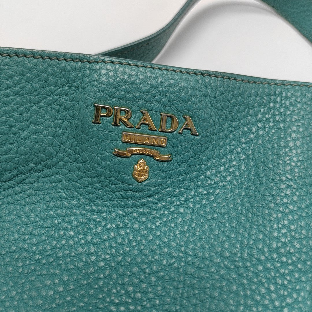 Calfskin Tote Bag Blue