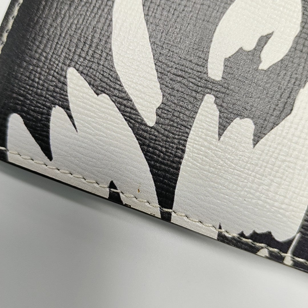 Coated Canvas Wallet Multicolor