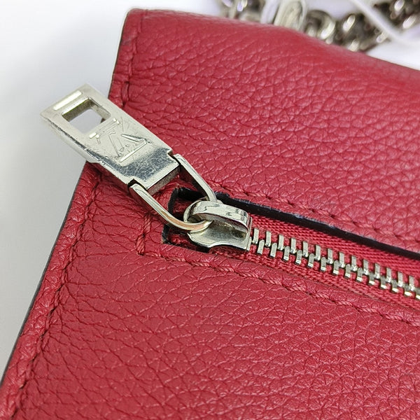 LOCKME BB Calfskin Red