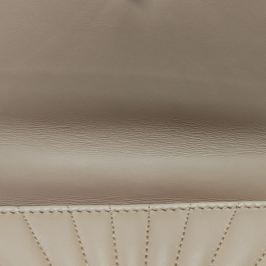 SERPENTI DIAMOND BLAST Small Quilted Lambskin Beige