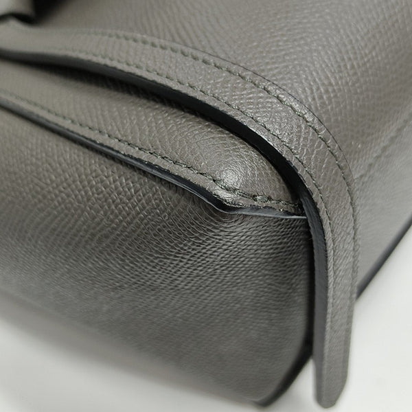 BELT Nano Calfskin Gray