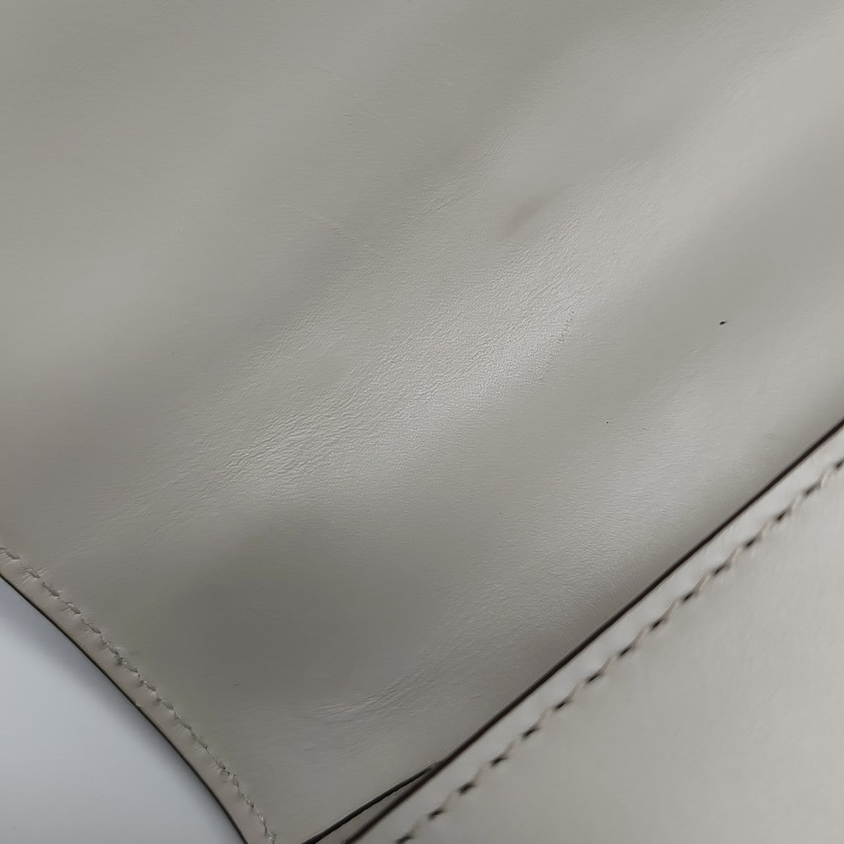 Sylvie Mini Calfskin White