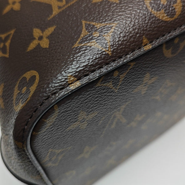 NÉONOÉ MM Monogram Coated Canvas Brown