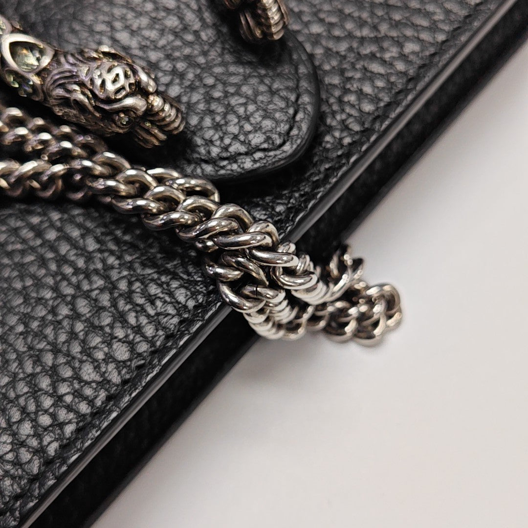 Dionysus Super Mini Calfskin Black