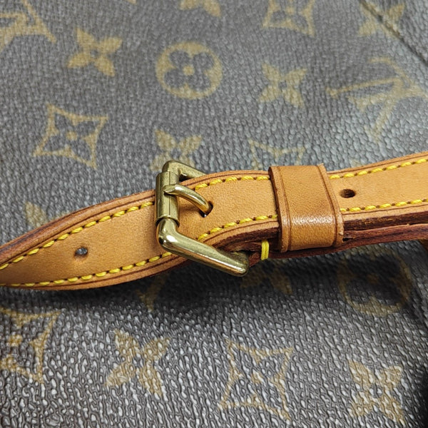MUSETTE TANGO Monogram Coated Canvas Brown