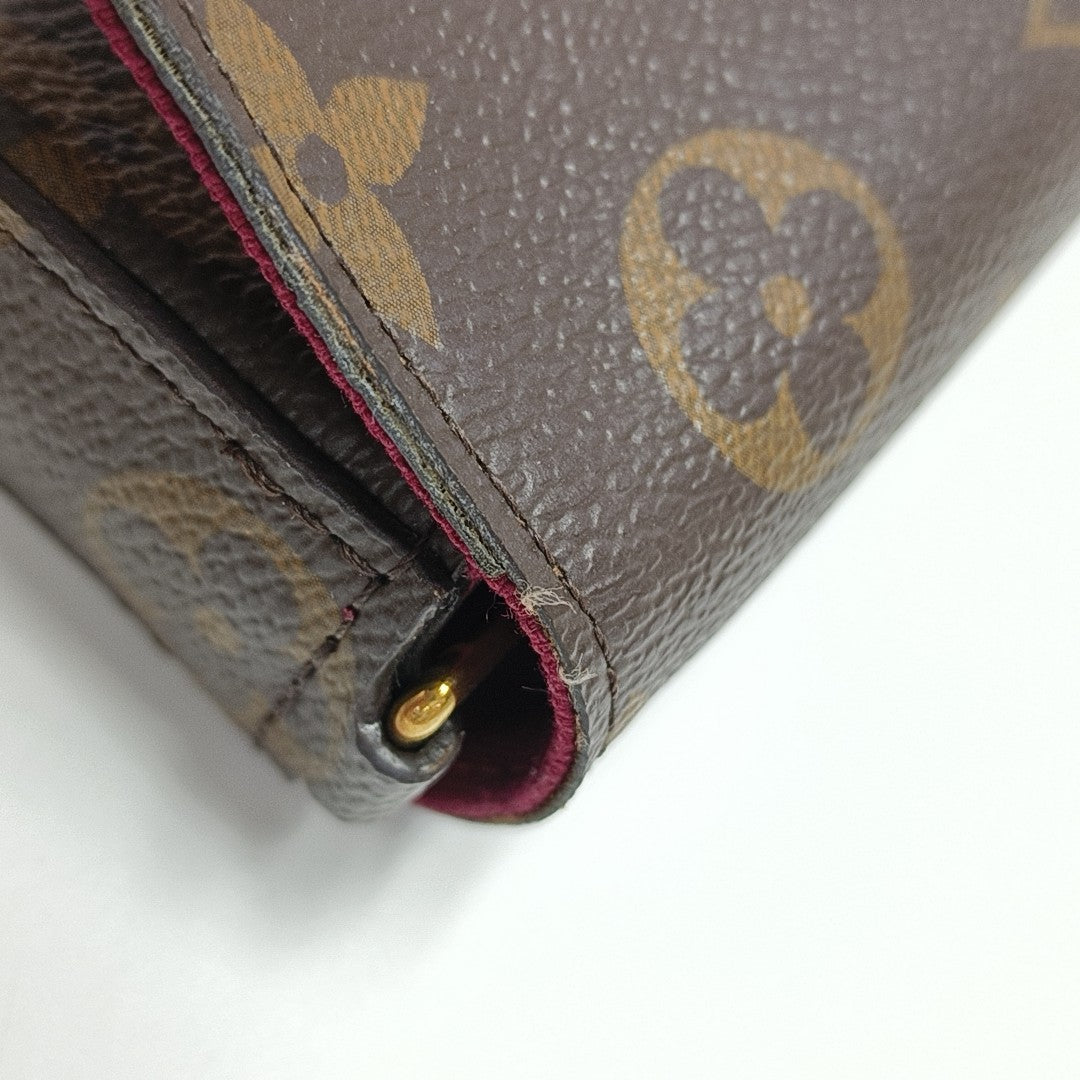 FÉLICIE Monogram Coated Canvas Brown