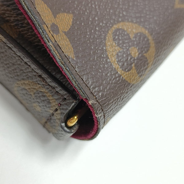 FÉLICIE Monogram Coated Canvas Brown