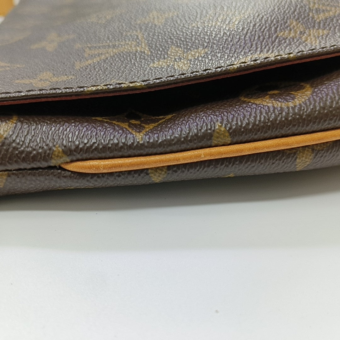 MUSETTE TANGO Monogram Coated Canvas Brown