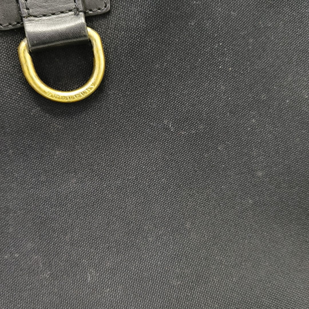 Canvas Shoulder Bag Black