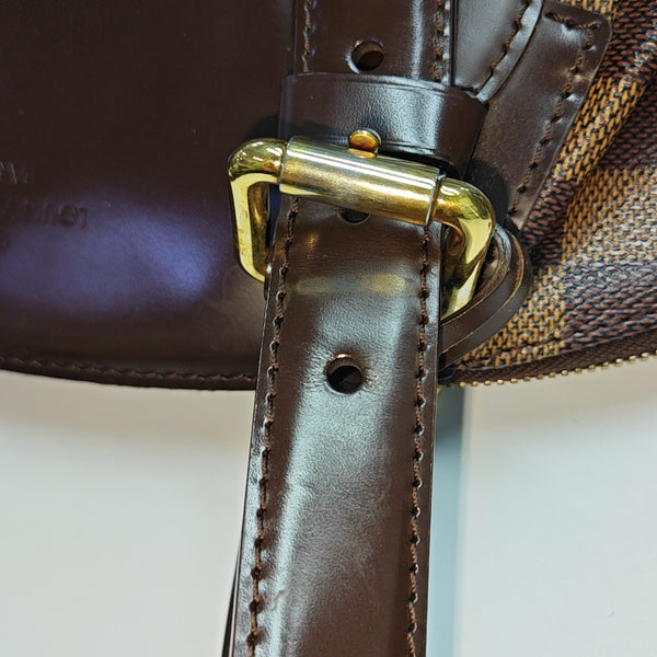 VERONA MM Damier Ebene Coated Canvas Brown
