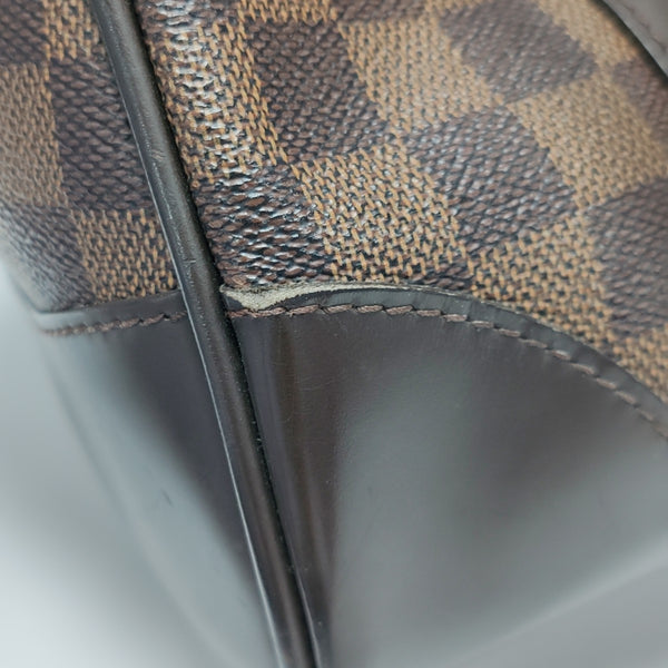 BERKELEY Damier Ebene Coated Canvas Brown
