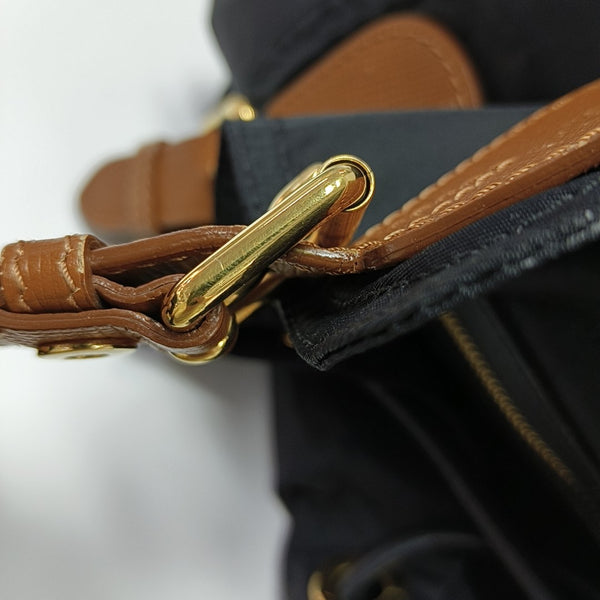 The Rucksack Medium Nylon Black