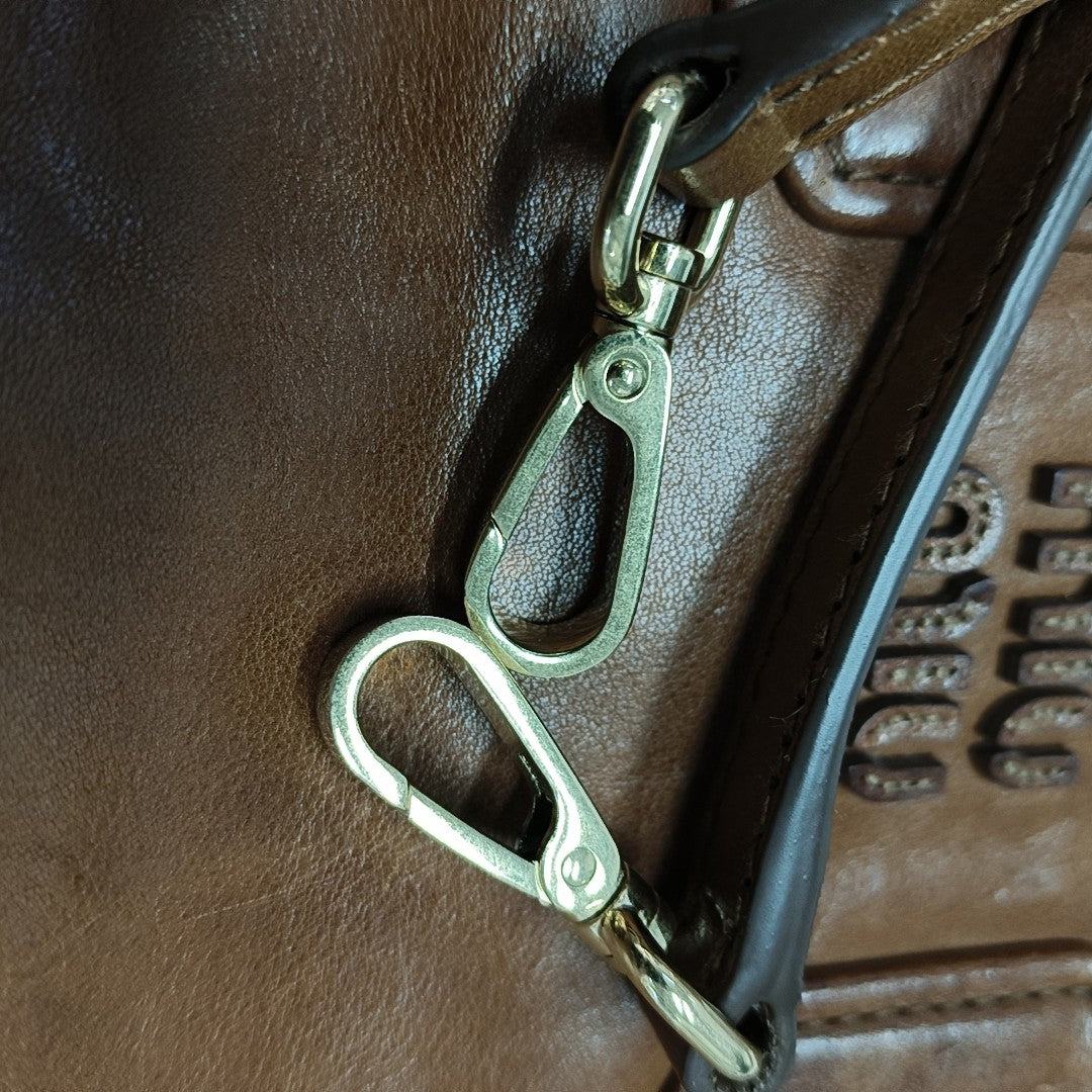 Arcadie Mini Calfskin Brown