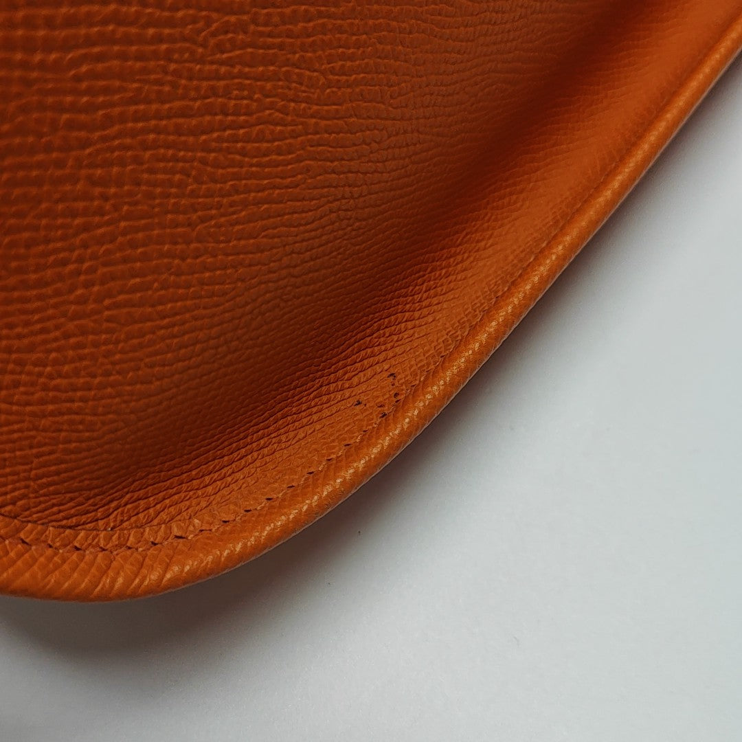 Evelyne 32 Epsom Orange