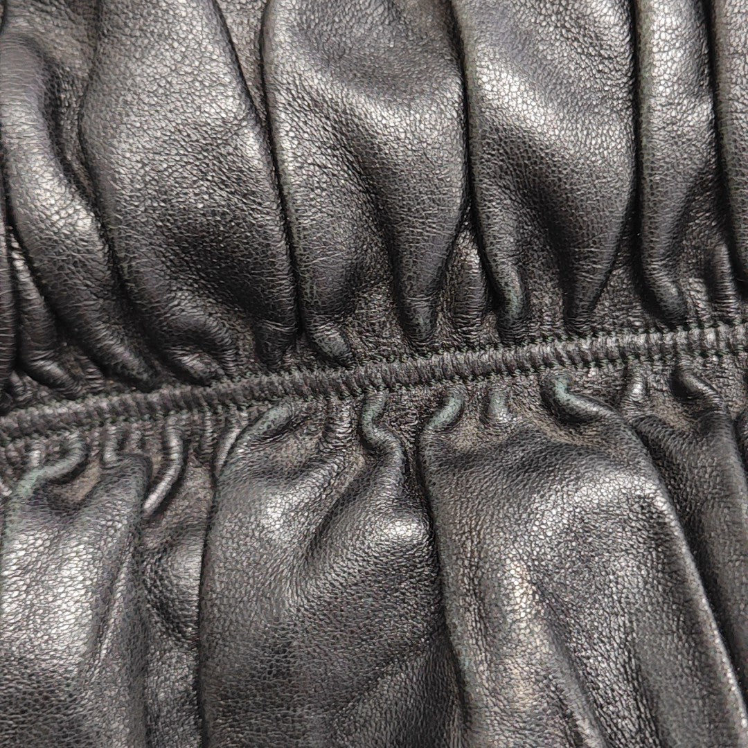 Gaufre Calfskin Black