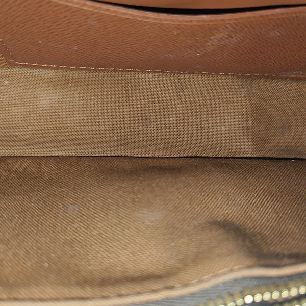 IVY Monogram Coated Canvas Brown